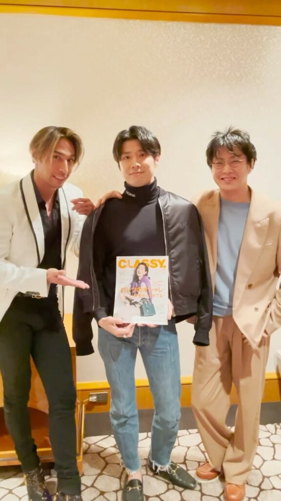 2月号「バチェロレッテ福田萌子さんインタビュー」には、
ファイナリストの當間ローズさん、黄 皓さん、杉田陽平さんも登場！

３人から見た、萌子さんの魅力について