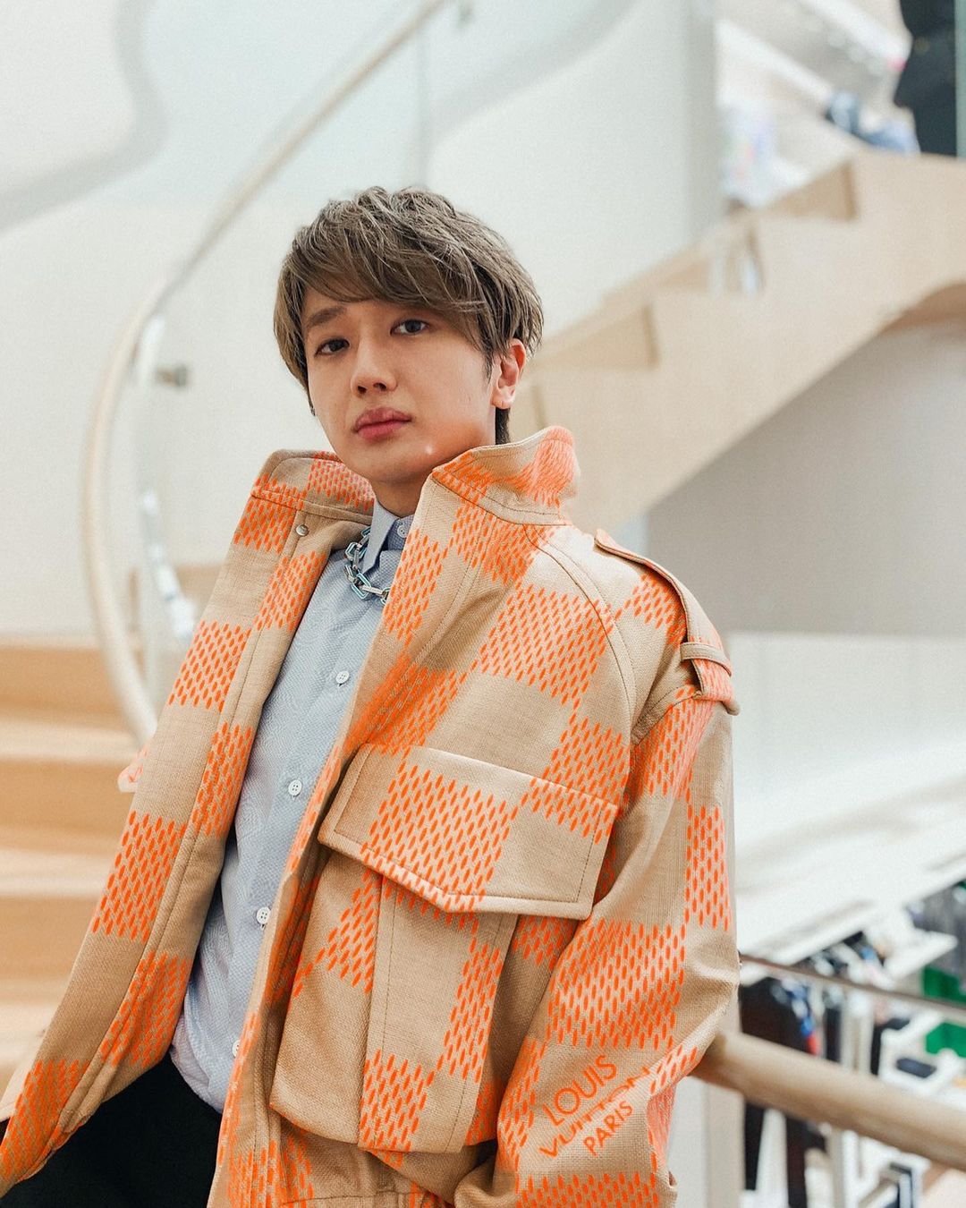 Nissy 西島隆弘 着用 burberry ブルゾン ジャケット |