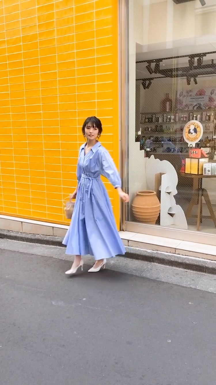 美人百花5月号 道重さゆみちゃんでお届けしているファッション企画 とっておき なのに毎日着られる レディ感70 がちょうどいい のオフショットムービーをお Magmoe