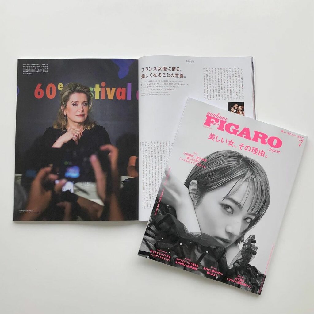 【フランス女優に宿る、美しく在ることの意義。】⠀
ファッション撮影のスタジオで、映画祭のレッドカーペットで、数々の大物女優にインタビュー。美しき女性たちと交流を