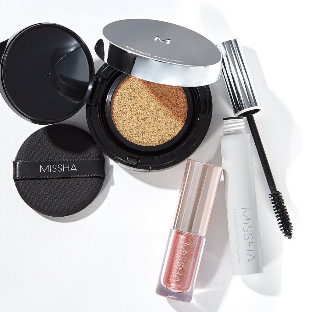 上品なツヤを叶えるメイクアップセット

【MISSHA（ミシャ）】からクッションファンデ、リキッドグリッターとマスカラの限定セットが登場！クッションフ