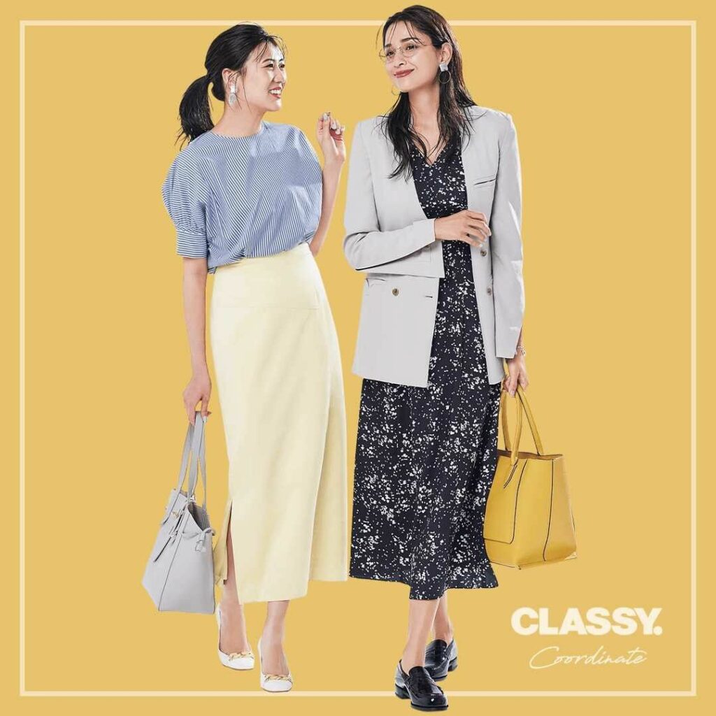 #CLASSYコーデ図鑑
【アラサーOLにおすすめ「通勤スカートコーデ」】

世間ではすっかりリモートワークが定着。
そんな中、どうしても出社しなきゃいけないア