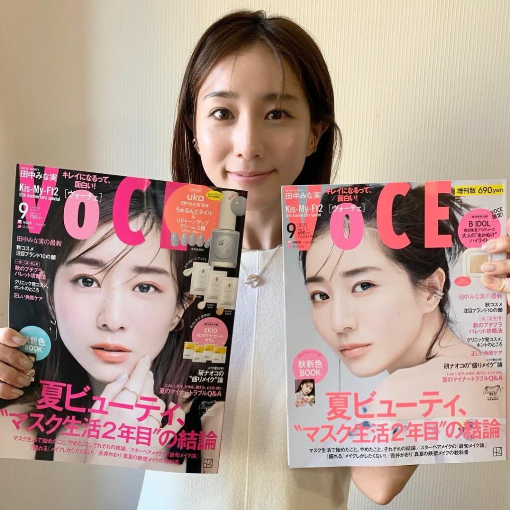 田中みな実さんスペシャルインスタライブ、ご覧いただけましたでしょうか？？
まだの方は、発売日（7月20日）まではアーカイブしますので、今のうちにご覧くださいませ