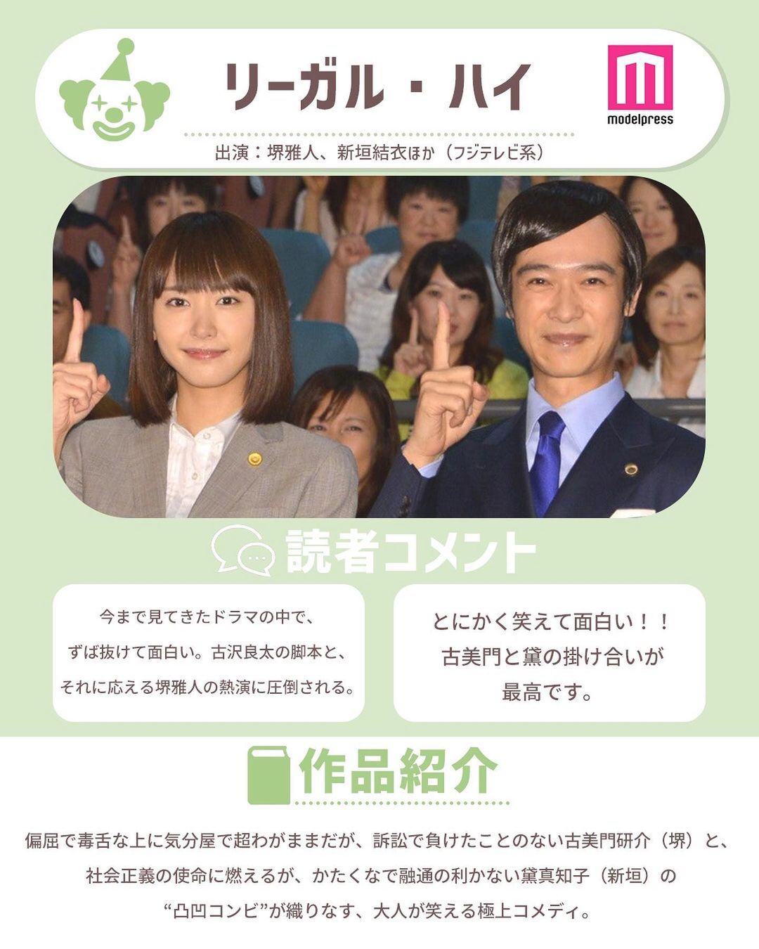 モデルプレス 続編が観たいコメディドラマ 今回は 続編が観たいコメディドラマ というテーマでアンケートを実施しました Magmoe