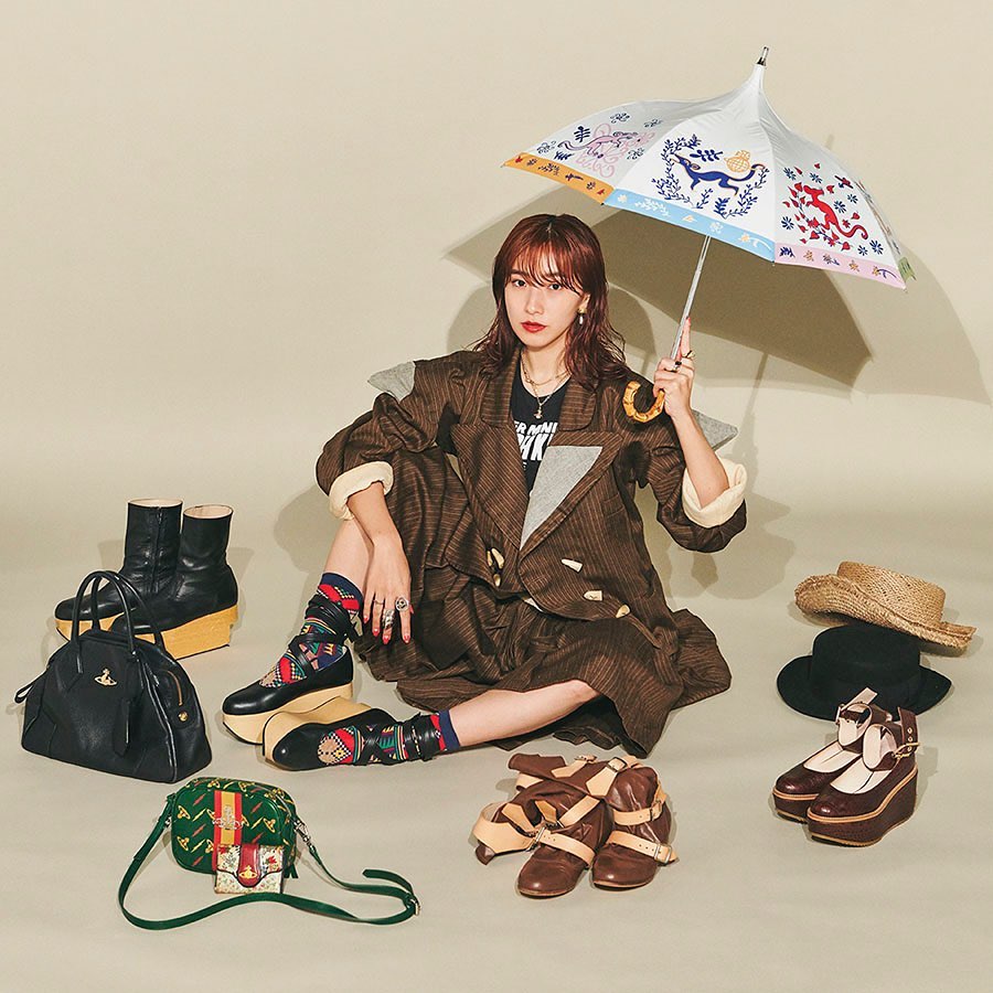 【GINZA8月号『新感覚コレクター白書』発売中！】

女優・中田クルミさん
「『NANA』（矢沢あい著）に登場する何人ものキャラクターたちが〈ヴィヴィアン・ウ