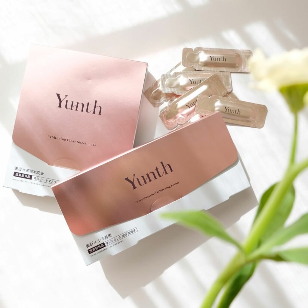 千葉由佳さんのブランド「Yunth（#ユンス）」がデビュー“使用期限30秒”の生美容液と美白シートマスクがいよいよ11/1発売

美容家＆コスメセレクターとして