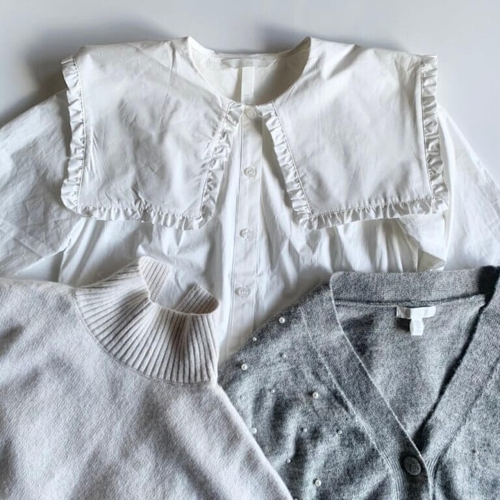 LEEの読者ブロガー LEE100人隊のブログをご紹介！
今回はH&M、ZARA……秋冬トップスのお買い物をピックアップ♪

1・2枚目）
#TBeringo　