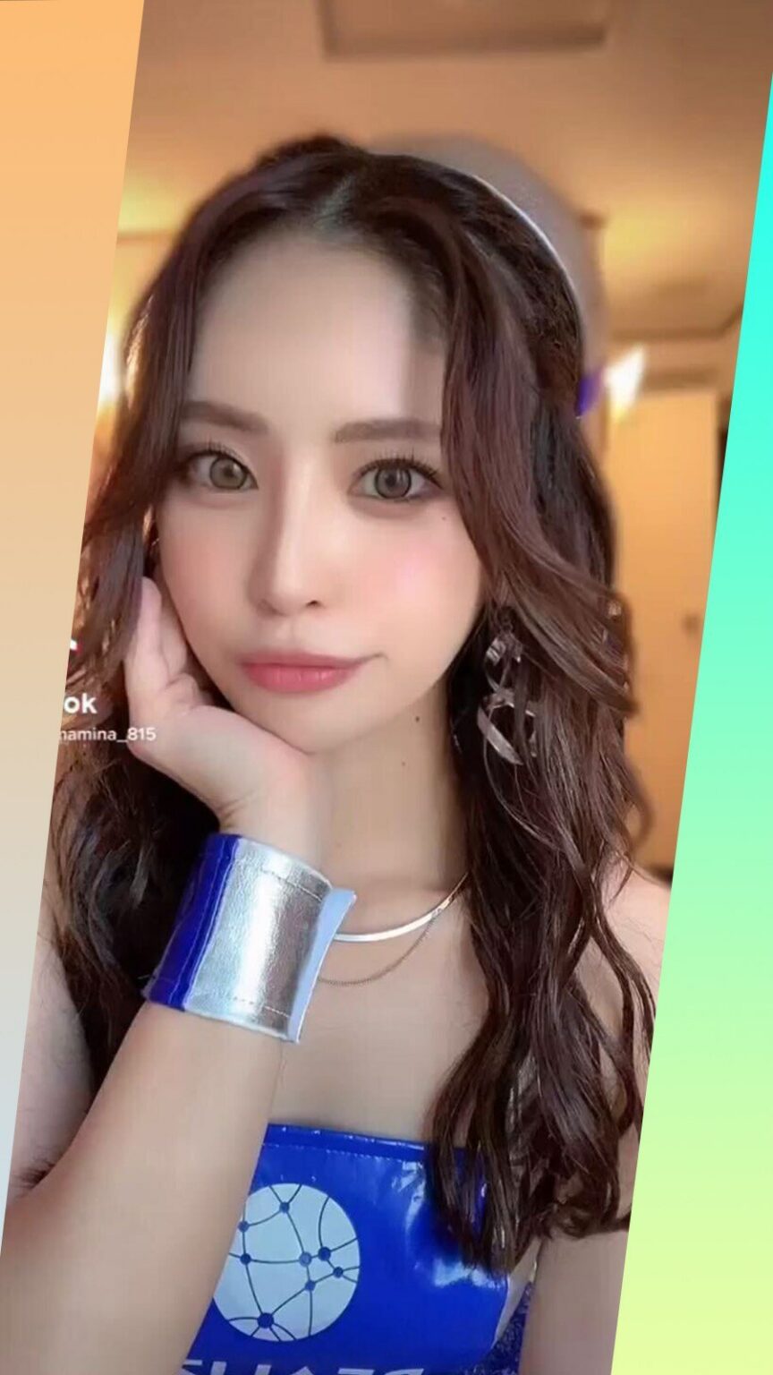 ⁡
#モデルプレスパワープッシュ
 " 注目の人物 "を紹介
￣￣￣￣￣￣￣￣￣￣￣￣￣￣
今回は…チャーミングなウインクにキュン
⁡
真実那さん（ @omam