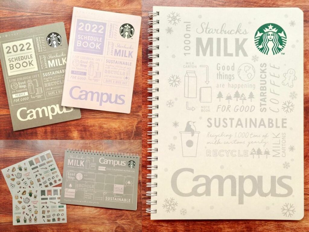 コクヨ×スタバコラボのノート&手帳&卓上カレンダーがかわいい!
コクヨとスターバックスのコラボレーションノートに、大人気のホリデーデザインが今年も登場! 編集 コクヨ×スタバコラボのノート&手帳&卓上カレンダーがかわいい!
コクヨとスターバックスのコラボレーションノートに、大人気のホリデーデザインが今年も登場! 編集