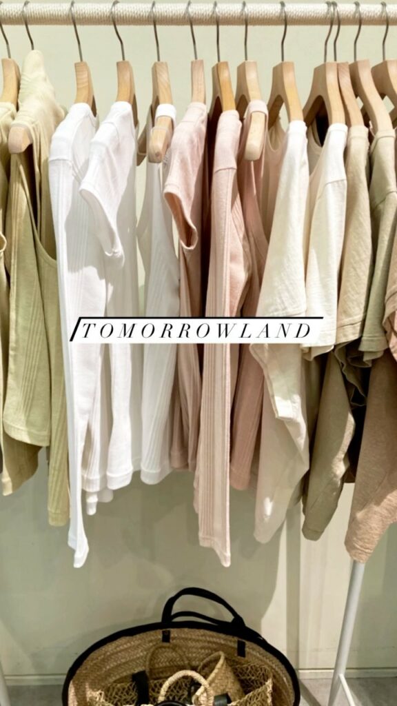 トゥモローランドの展示会です♡ #tomorrowland_womens #トゥモローランド #despres #galerievie #展示会