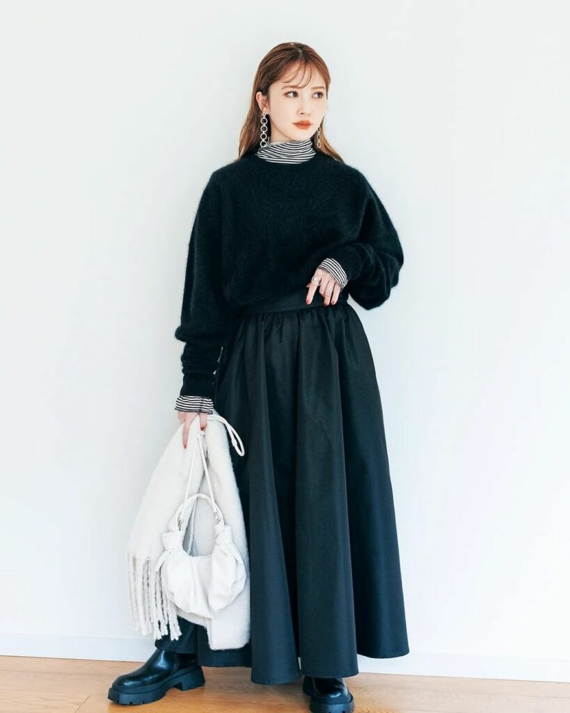 2月10日、今日の東京は雨か雪、明け方までくもり。最高気温3度、最低気温2度の予報です（気象庁調べ・17時発表）。

雪が降り積もりそうな今日のコーデは、かわい