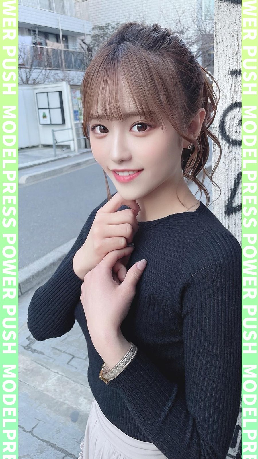 モデルプレスパワープッシュ インスタ美女 を紹介 今回は ポニーテールは好きですか さやぽんさん Saya Magmoe