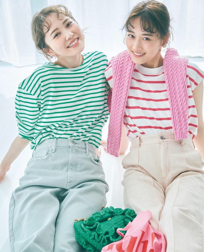 ・
美月とかとしが表紙のCanCam5月号は
もうチェックしてくれましたか
⁡
初めての #かとした ファッションシュートでは春トレンドでリンクコーデしてみまし