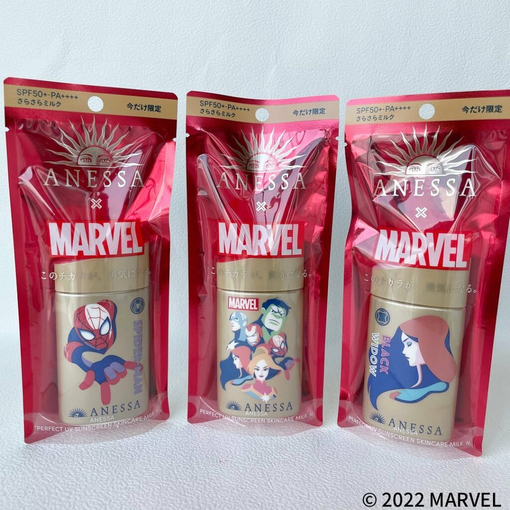 【#アネッサ】MARVEL 限定パッケージ スキンケアもできる最強UVミルクが登場4/21数量限定発売。

アネッサ×MARVELのコラボレーション！
「アネッ