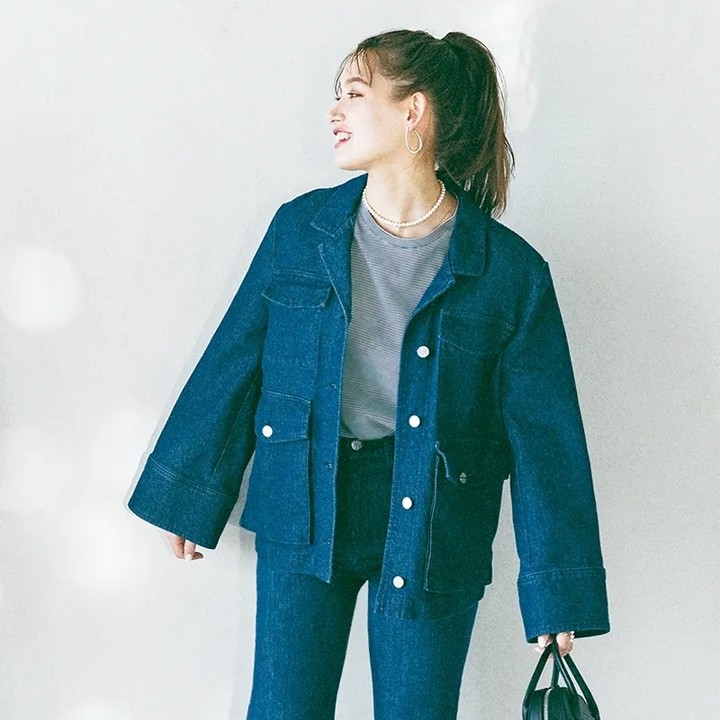 4月10日、今日の東京は晴れ。最高気25度、最低気温11度の予報です（気象庁調べ・17時発表）。

快晴予報の今日のコーデは、アクティブな1日にもぴったりのデニ