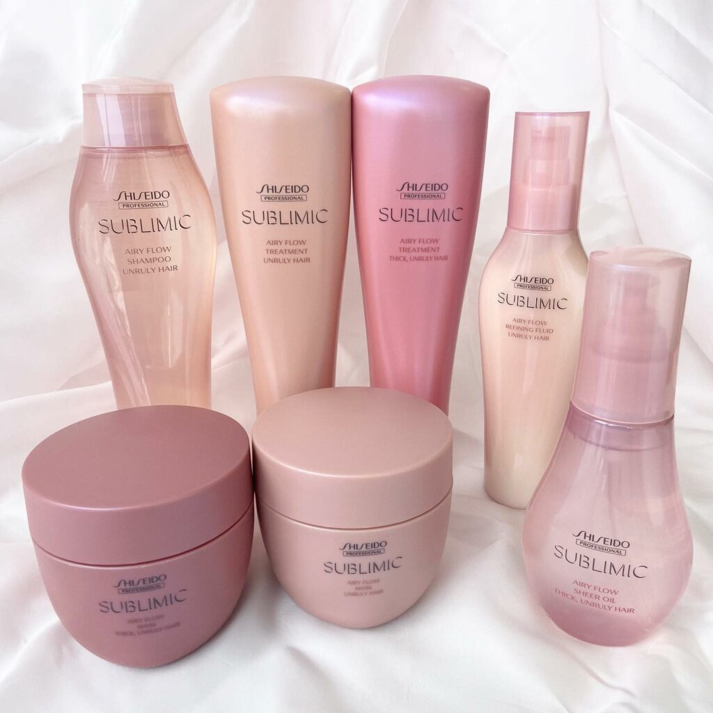 #資生堂 サブリミックがくせ毛への対応力を強化！新タイプを追加してリニューアル4/22発売。

資生堂 サブリミック エアリーフローが柔らかい仕上がりはそのまま