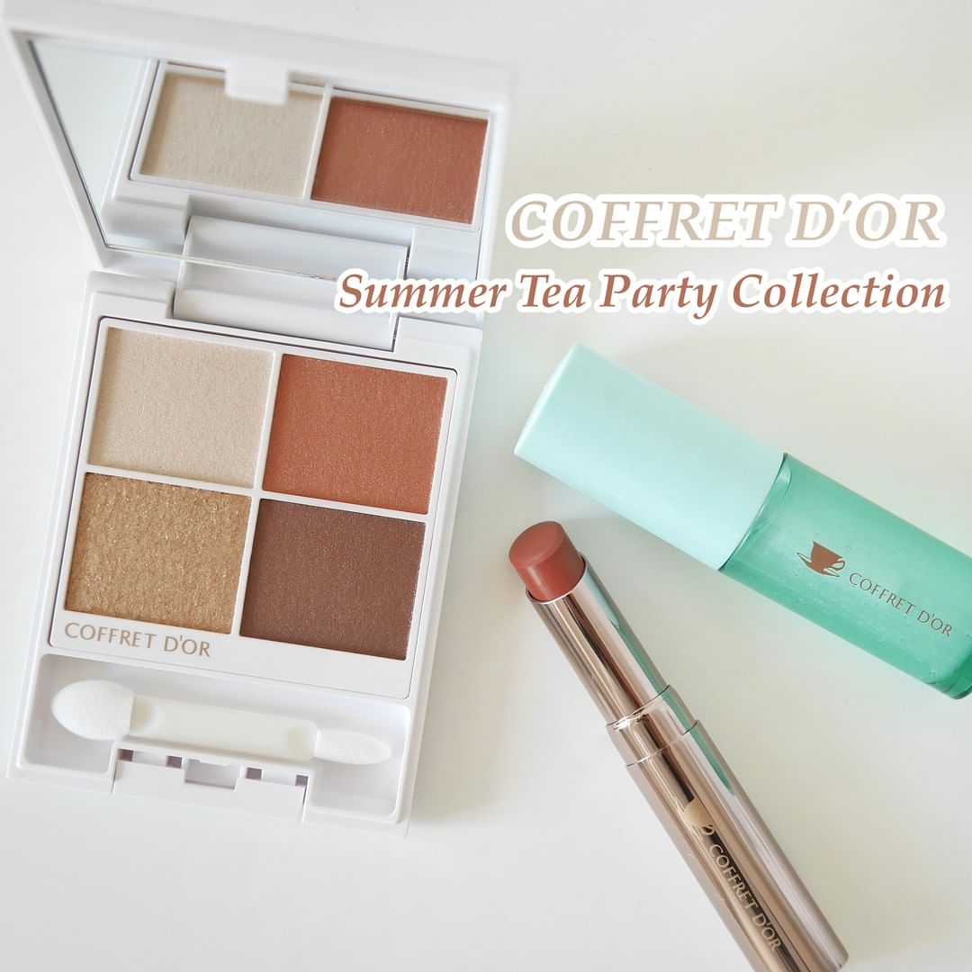 コフレドール の夏コスメは初夏の日差しの中で楽しむtea Partyをイメージしたメイクコレクションすべて数量限定なのでお見逃しなく Magmoe
