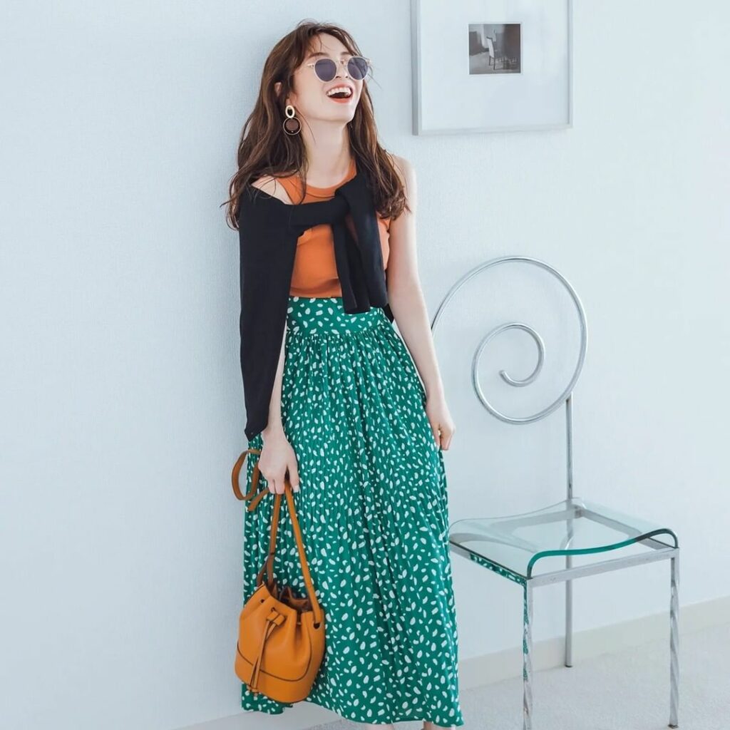 今日のコーデをかわいいと思ったら、
コメントにをしてね

5月21日、今日の東京はくもり。
夜遅く雨。
最高気温22度、最低気温17度の予報です（気象庁調べ・1