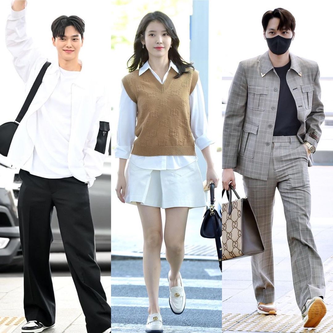 韓国名物 K Popスターの私服を拝める空港ファッションが本格復活自粛ムードが明けた今夏 韓国アイドル 俳優たちの出国ラッシュがピークに こなれた私服スタイルを Magmoe