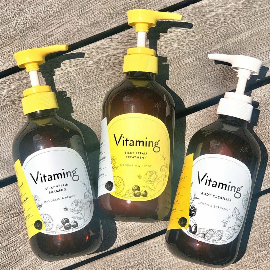 ビタミンケアブランド『#Vitaiming（バイタミング）』から、ボディソープに続き、新たにシャンプー＆トリートメントが発売に

━━━━━━━━━━━━━━━