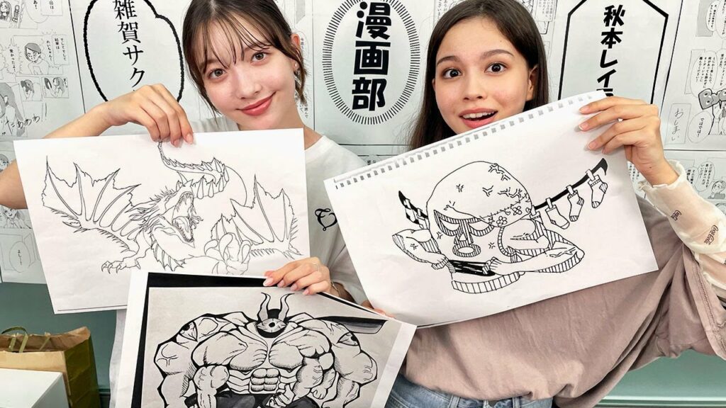 雑賀サクラ×秋本レイラニ「セブンティーン漫画部の実力をお見せしましょう!」 雑賀サクラ×秋本レイラニ「セブンティーン漫画部の実力をお見せしましょう!」