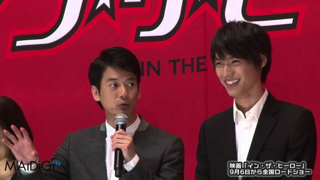 唐沢寿明　けいこ中にケガ「初老ですから」　映画「イン・ザ・ヒーロー」 完成披露プレミア（2）