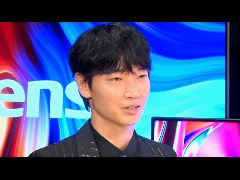 綾野剛、サッカーW杯の迫力映像に「初戦のドイツ戦が特に楽しみ」／ハイセンス新商品・新CM発表会