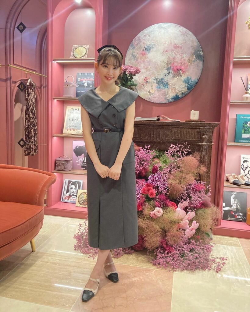 小嶋さん！
House of Hermeオープンおめでとうございます女の子のキュンがつまった
特別感しかない内装
さすがです〜

#小嶋陽菜 
#herlipt