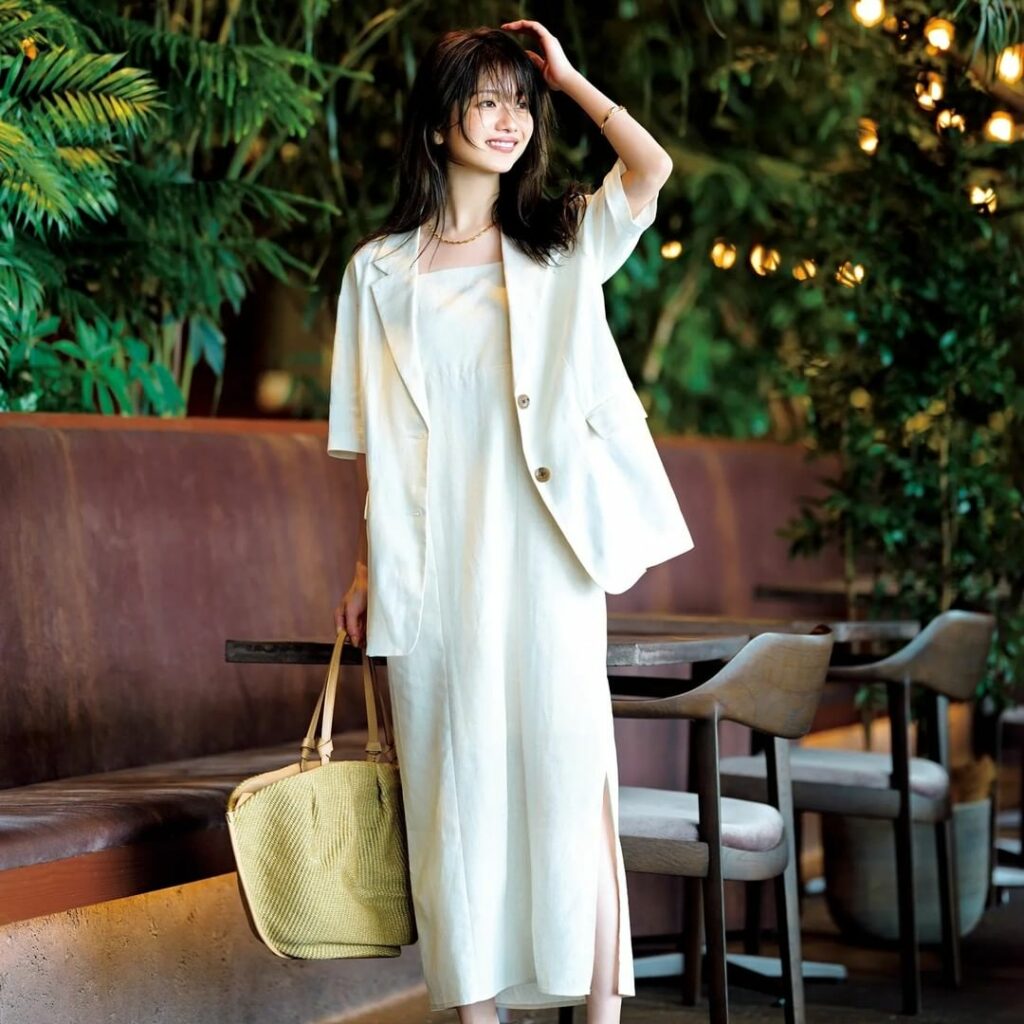 今日のコーデをかわいいと思ったら、
コメントにをしてね

8月3日、今日の東京は晴れ時々くもり。最高気温36度、最低気温37度の予報です（気象庁調べ・17時発表