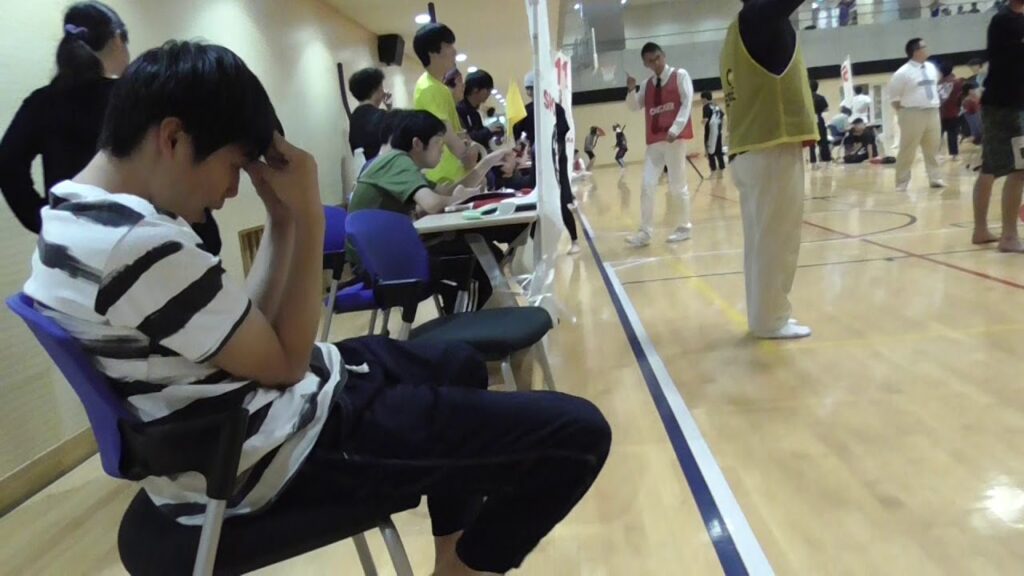 有段有級男子長槍 決勝戦　tc093河原瑠我　ti094鶴巻玲雄