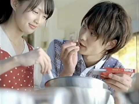 いいなCM　森永　ダース　岡田将生　臼田あさ美　「手作りチョコ」篇