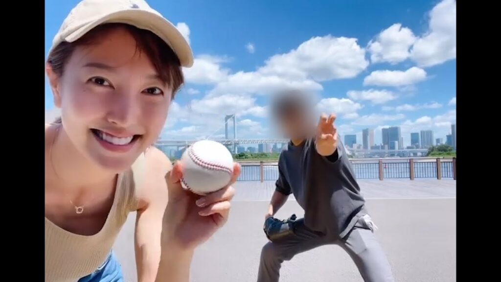 小澤陽子アナが武器を全力投球