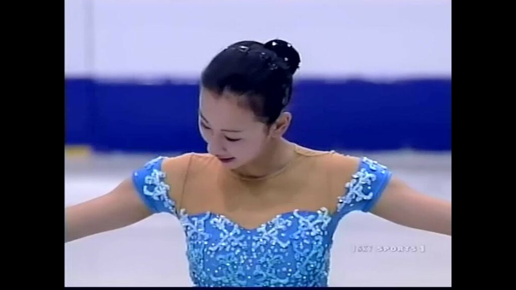 浅田舞 Mai Asada – 2003 World Jr. Free Skating – Violin Concerto No.1 by Paganini 浅田舞 Mai Asada - 2003 World Jr. Free Skating - Violin Concerto No.1 by Paganini