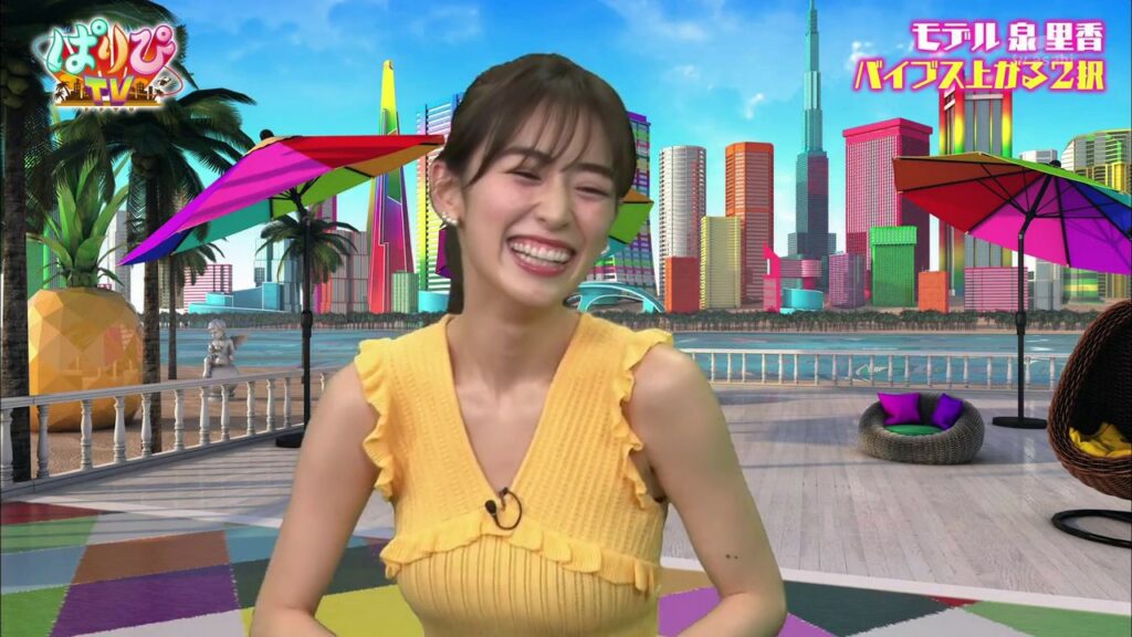 【パリピテレビ】泉里香、はんなりセクシーポーズで？