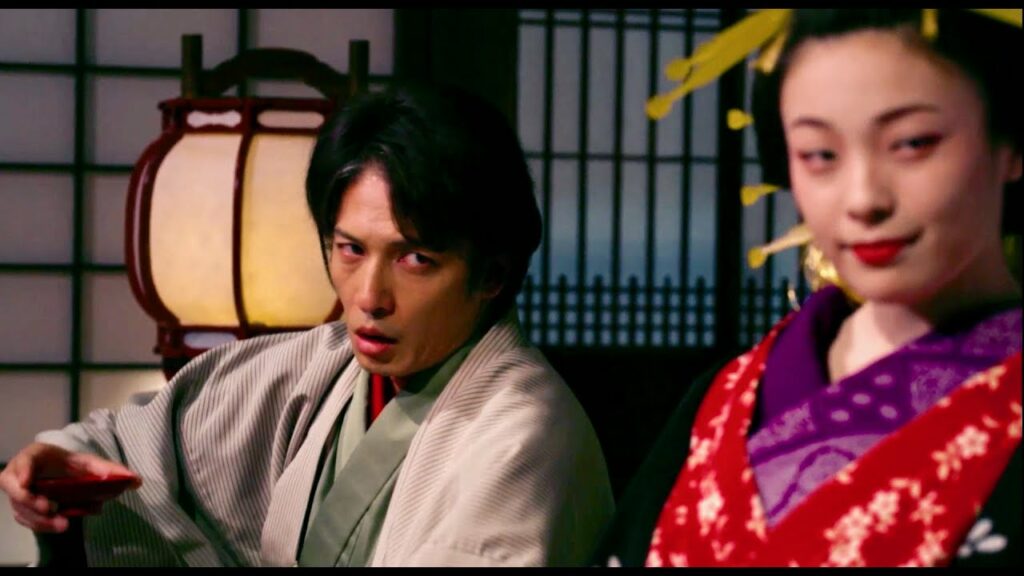 “歌麿”玉木宏、軽くジェラシー!花魁が“写楽”浦上晟周に目くばせ/映画『HOKUSAI』本編映像/全員集合する蔦屋主催の宴会-短尺版 “歌麿”玉木宏、軽くジェラシー!花魁が“写楽”浦上晟周に目くばせ/映画『HOKUSAI』本編映像/全員集合する蔦屋主催の宴会-短尺版