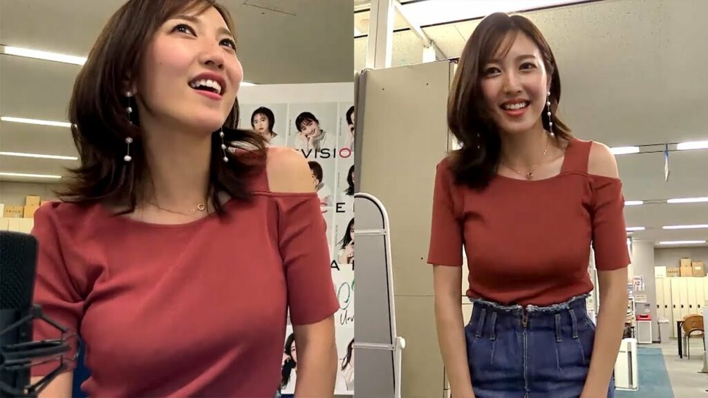 小澤陽子アナが武器をフルスイング