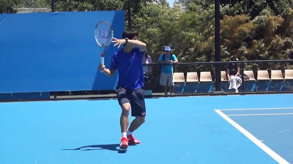 錦織圭 フォアハンド テニス