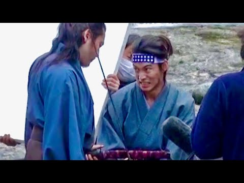 凛々しい侍姿・山﨑賢人、武蔵そのものの気迫・坂口拓／映画『狂武蔵』メイキング映像