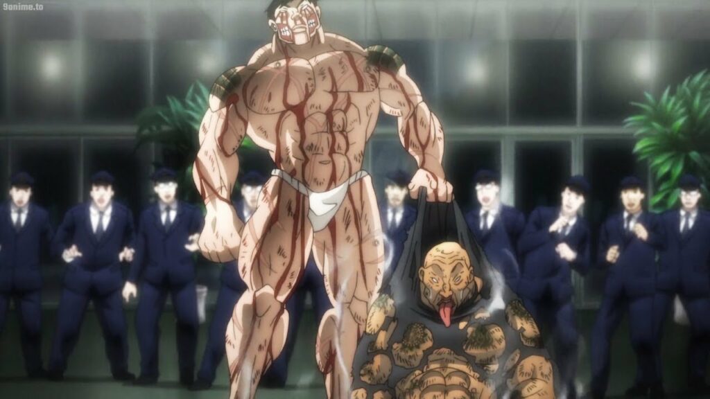 バキ! 花山はスペックに東京ヤクザのボスの本質を示す Hanayama shows Speck the true nature of the Tokyo Yakuza boss