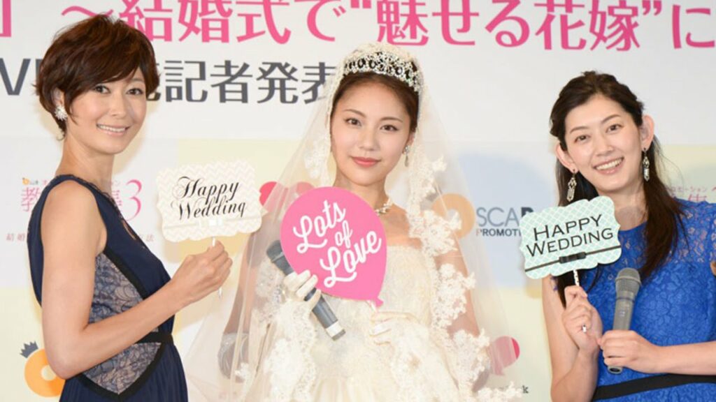 水沢エレナ、結婚は「30歳、40歳くらい」先輩・佐藤藍子からアドバイスも　DVD「オスカープロモーション教育全集3『ウェディング編』」発売イベント3