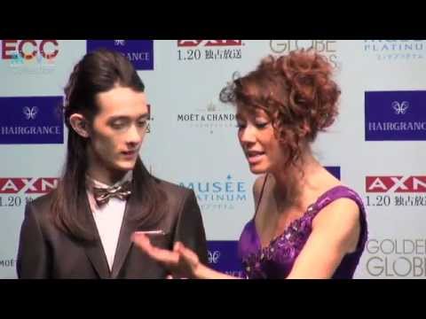 キス未体験の栗原類、LiLiCoとのファーストキスを断固拒否！／AXN「第70回ゴールデン・グローブ賞授賞式」放送記念記者発表