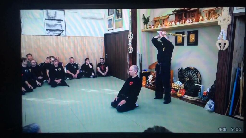 Takeda Rina meets Hatsumi Masaaki-sensei.