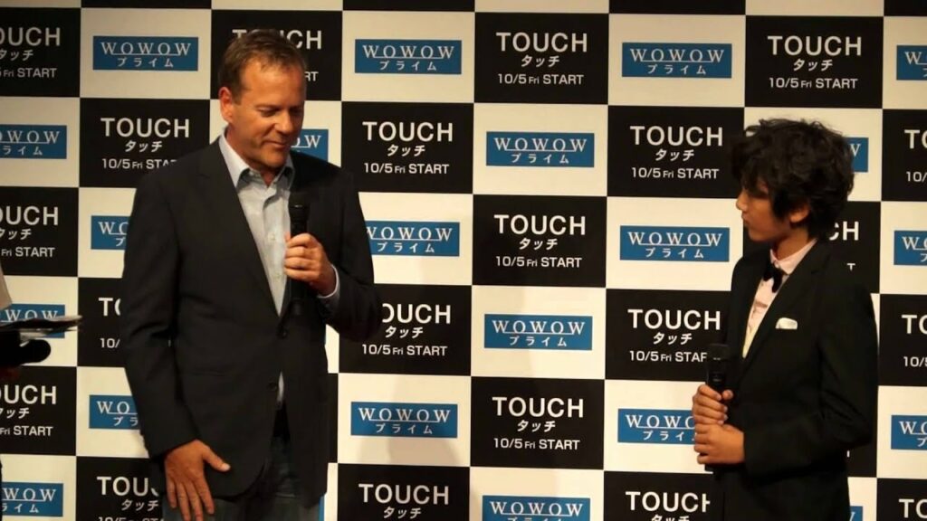 『24』『TOUCH』キーファー・サザーランド来日記者会見＜濱田龍臣くん編＞
