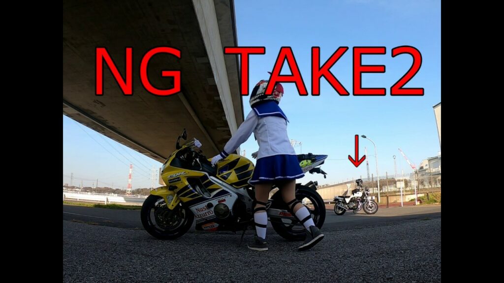 来夢先輩メイキング映像【猫来夢】