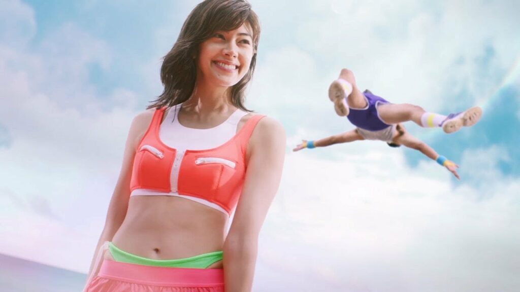 森星の引き締まったウエストがすごい　“抜群のスタイル”披露　『アクエリアスS-Body』新CM「Sなカラダ」篇＆メイキング映像