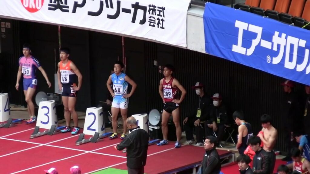 室内陸上2020  男子U18  60m  A決勝  井上瑞葵＊大会新