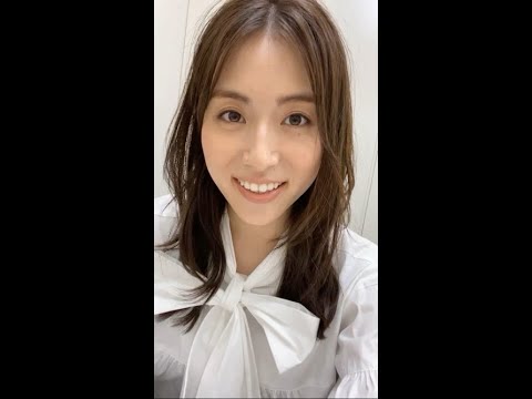 美人すぎるADで有名な笹川友里アナのインスタライブ