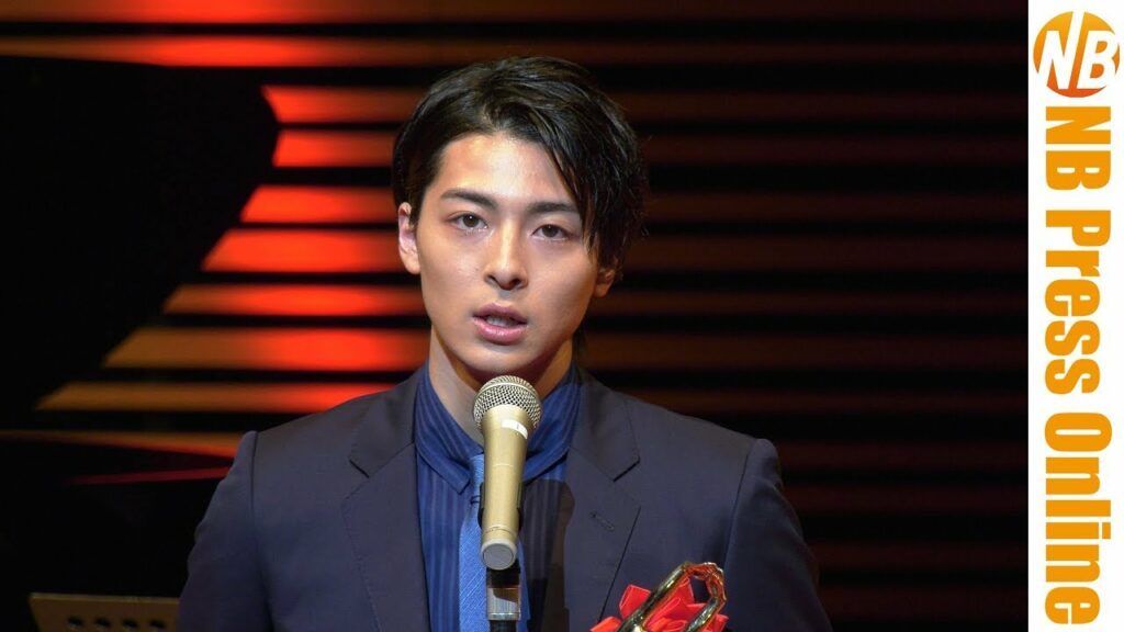 [4K]高杉真宙 スポニチグランプリ新人賞 第72回毎日映画コンクール 表彰式