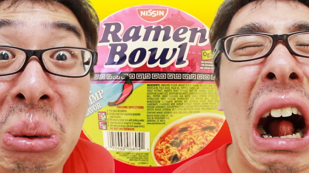 史上最凶のカップラーメン「ラーメンボウル」スパイシーシュリンプ味を食べてみた！