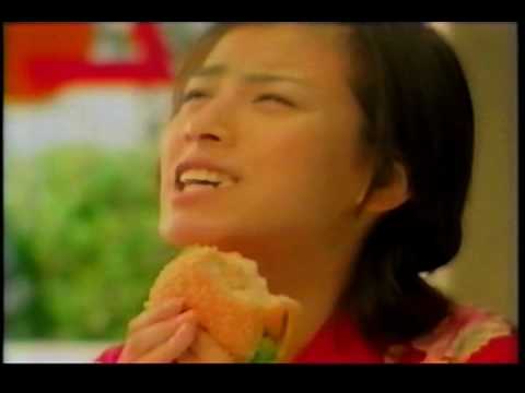 CM　ロッテリア　加藤あい　黒木知宏（ジョニー）